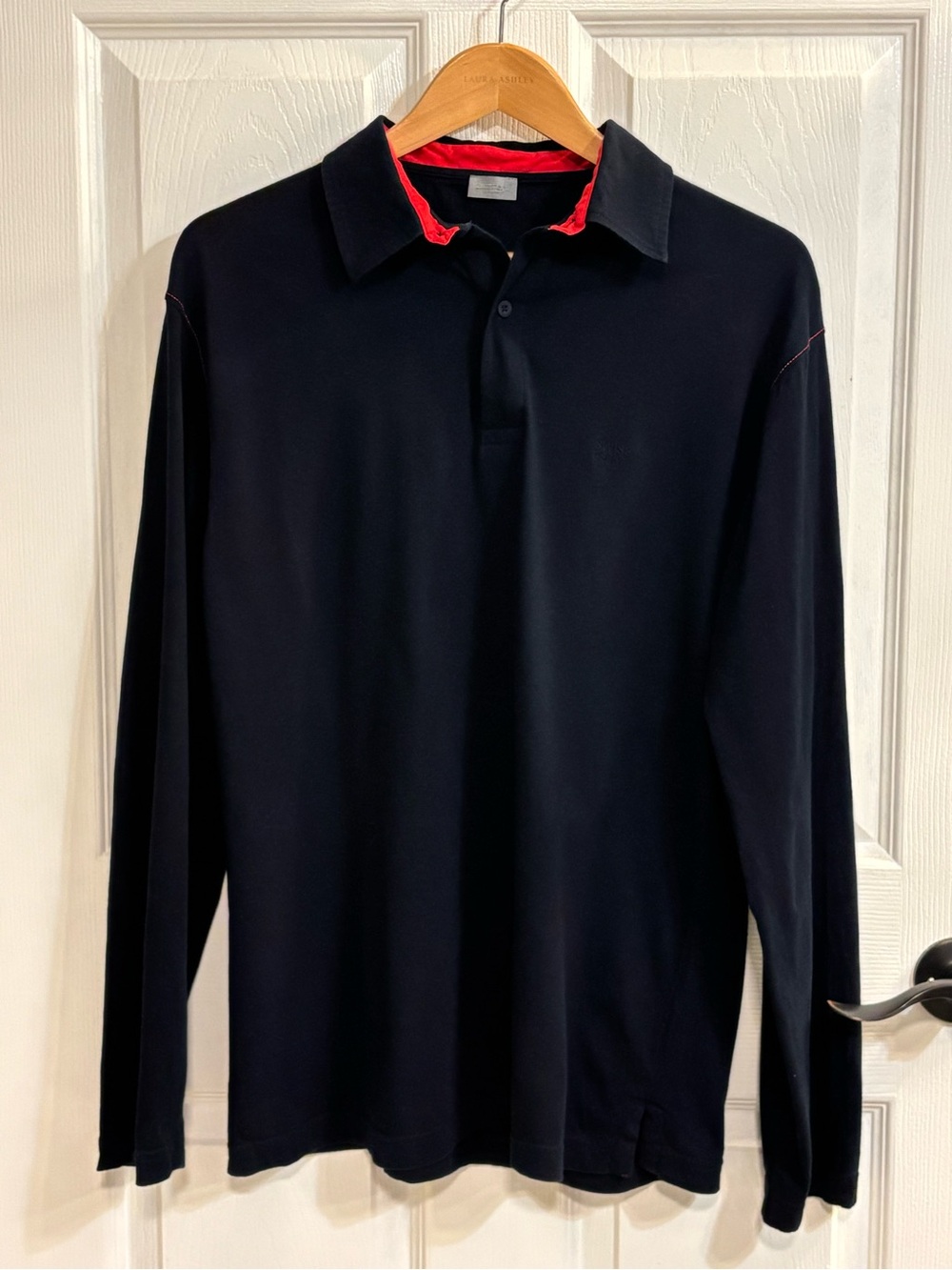 Zimmerli of Switzerland "Swiss First" Men’s Navy Organic Cotton Polo Shirt M